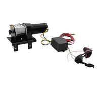 Generico Verricello Elettrico 12 V 1360 kg Piastra Rullo Telecomando,8.85kg,210231