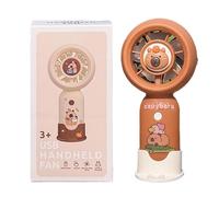 Generico Versatile Handheld Fan, Silent Mini Fan ¦ Portable Fans with Rechargeable Battery, Hand Fans for Travel, Summer Accessory Cooling Device, Personal Blower for Outdoor Picnic School1646