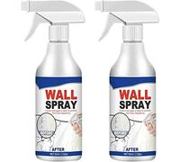 Generico Versatile Wall Repair Paint Wall Spray Paint, Water-Based PaintWhite Peel, Stain Remover for WallCeiling, Covers Up Stain Sealing CeilingPaint, Suitable for WallCracks (2pcs)