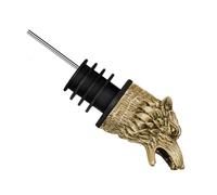 Generico Versatori per Whisky e Vino Wolf Head | Originale Animale Versatore per Liquori, Beccuccio per Bottiglie di Whisky, Vino e Liquori, Pratico Aeratore e Diffusore per Bar