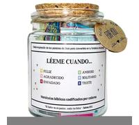 Generico VERSE BIBBIA JAR | Versi della Bibbia 90pcs Scrittura di Preghiera gratitudine jar Versetto biblico ispiratore nella decorazione, schede preghiera delle Scritture support