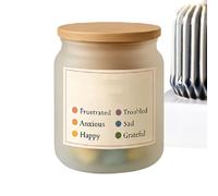 Genérico Versetti biblici in vaso | Articoli di preghiera per incoraggiamento, vaso di scritture cristiane, per donne madri chiesa scrivania ufficio casa camera da studio comodino