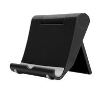 Genérico Verstelbare Opvouwbare Telefoonhouder PP Universeel Desktop Bedside Tablet Standaard Voor Live Streaming, Gamen, Video Kijken & Lezen, Breed Passend Alle Telefoons