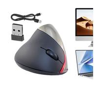 Generico verticale - per computer USB wireless, impugnatura portatile comoda | Progettazione del sensore ottico preciso, pulsanti per il del dolore, controllo regolabile per l'uso del laptop O