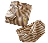 Generico Vestiti Bambino Bambini Pigiameria,Abbigliamento da Casa Set Pigiama Caldo Camicetta a Maniche Lunghe Abbigliamento per Unisex e Ragazzi Adatto Il Gioco nel Tempo Libero