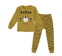 Generico Vestiti Bambino Bambini Pigiameria,Comodo Pigiama Biancheria Intima Termica Camicetta a Maniche Lunghe Invernale Regalo in Cotone Ideale per la Primavera e l'autunno