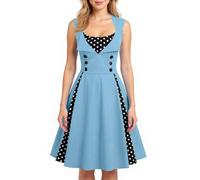 Generico Vestiti Donna Costumi Halloween Sposa Pirata Corsetti Rinascimentale Adulto Corsetto Vampiro Vestito Gotico Gotica Elegante Abito Sexy Corpetto Angelo Strega Addams Vampira Costume Azzurro L