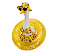 Generico Vestiti Oca Da Portico,Vestito tropicale costume da papero impermeabile - Completo Bikini Estivo Per Oca | Per Giardino Prato Terrazzo Balcone Esterno Decorazione Feste Scuola Primavera