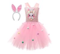 Generico Vestiti Pasquali per Bambini - versatile modern sl legant Tuta Riutilizzabile, e Regolabile, Vestito, Coniglietto Bambina Feste Di Giochi | Multipurpose Outdoor Indoor Utility compact