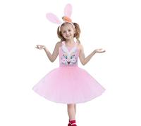 Generico Vestito Da Principessa Cosplay Anime Bunny Girl Dolce Abito Da Bambina A Tema Pasqua Coniglio Con Tulle Voluminoso Adatto Per Bambine 3 12Anni