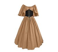 Generico Vestito Gotico Donna Costume Da Vampiro Ragazze Rinascimentale Medievale Lungo Donne Abito Cosplay Principessa