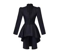 Generico Vestito Gotico Donna Costume Da Vampiro Ragazze Strega Abito Vampiressa Bambina Cosplay Donne Lungo Regina Rinascimentale Halloween Carnevale