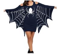 Generico Vestito Gotico Donna Maxi Abito Da Maniche Tromba Stile Medievale Con Cappuccio Sera Taglie Forti Manica Lunga Svasate Rinascimento Rinascimentale Halloween Carnevale