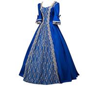 Generico Vestito Gotico Donna Vittoriano Per Il Rinascimento Cosplay Costumi Medioevo Vampiressa Bambina Sera Taglie Forti Manica Lunga Maniche Svasate Halloween Carnevale Abbigliamento