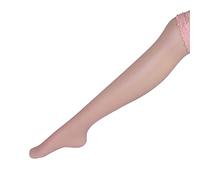 Generico Vestito Sexydonna Hard Vestito di Natale Donna Calze Autoreggenti velate in Pizzo da Donna Collant Antiscivolo in Silicone Scintillante Perizoma Sexydonna Hot Aperte Body (Pink, One Size)