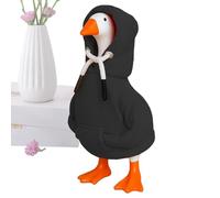 Generico Vêtements Pour Statue D'Oies De Bureau, Costume Pour Porte-Clés Animal À Capuche, Vêtements Et Accessoires Décoratifs Pour Statue D'Oies De 18 Cm Pour Décoration De Fêtes Sur Table Porche Et