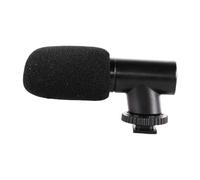 Generico Video Camera Microphone - Compact Windproof Audio Recorder, Mini Phone External Microphone, Noise Reduction Sound Capture Device For Interviewing Streaming Meeting Recording Usage