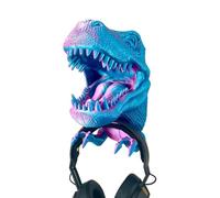 Generico Video Game Controller Holder - Wall Mount 3D Dinosaur Resin Material | Headset Stand And Joystic Organizer | Decorative Rack For Gamers Room Gameroom Display And Christmas Gift Use