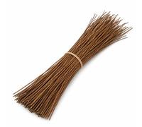 Generico Vimini Naturali da Intreccio con Corteccia - 500 g, 140 cm | Rami di salice lunghi 140 cm per cesteria, intreccio creativo, decorazioni, composizioni e lavori artigianali