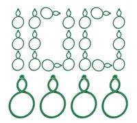 Generico Vine Clips Plant Support - 100 Pieces Flexible Universal Tomato Clips, Secure Climbing Plant Support for Indoor & Outdoor Gardens, Fruits, Flowers, Tomato Plants & Vines