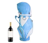 Genérico Vino da Golf, S di Vino per Bottiglie,impermeabile PU Bottiglia Protettore - Stoccaggio di Golf Design Portatile Multifunzionale Morbido per il campo all'aperto Picnic