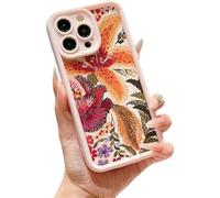 Generico Vintage Floral Decadent Lily Phone Case for iPhone 17/16/15/14/13/12/11pro Max, Anti-Scratch Protective Cover with Retro Botanical Design (14Pro Max,A2)