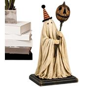 Generico Vintage Ghost Figure - Cute Glowing Rustic Ornament