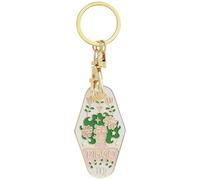 Generico Vintage Illustrated Zodiac Keychain, 12 Astrology Signs Enamel Charm, Retro Motel Style Car Pendant, for Astrology Lovers (Virgo)