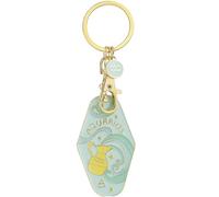 Generico Vintage Illustrated Zodiac Keychain, 12 Constellations Metal Enamel Keychain, Retro Style for giving to friends and family (1Pc-A)