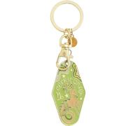 Generico Vintage Illustrated Zodiac Keychain, 12 Constellations Metal Enamel Keychain, Retro Style for giving to friends and family (1Pc-D)