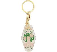 Generico Vintage Illustrated Zodiac Keychain, 12 Constellations Metal Enamel Keychain, Retro Style for giving to friends and family (1Pc-L)