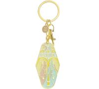 Generico Vintage Illustrated Zodiac Keychain, 12 Constellations Metal Enamel Keychain, Retro Style for giving to friends and family (1Pc-E)