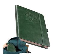 Generico Vintage Journal Book - Retro Leather Writing Planner | Journal Planner for Sketching School Office, Travel Notebook with Elastic Band, Everyday Notebook, Personal Book for Daily Notes