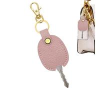 Generico Vintage Key Sleeve - 8cm Leather Guard, Damaged Cover, Elegant Keychain Organizer | Protector For Women Men Daily Carry Storage Accessory Essential Management Kit