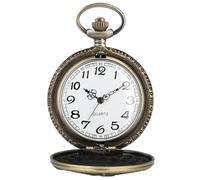 Generico Vintage Pocket Watch, Retro Mechanical Timepiece, Elegant Men’s Watch, Compact Numeral Scale Design, Ideal for Christmas, Graduation, Father's Day, Bedroom Decoration and Gift Collectors