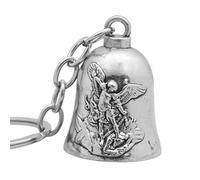 Generico Vintage Small Bell Key Ring, Retro Metal Mini Bells, Silver Blessing Charm for Stylish Decoration, Alloy Build with Clear Ring Sound, Decorative Craft Accessory, Everyday Use for Bags Home