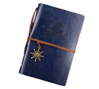 Genérico Vintage-Tagebuch - Piraten-Tagebuch - Vintage Diary - Pirate Diary - Notebook, Personal Journal | Retro Journal, Fluent Writing, School Supplies, Stationery for Men Women Teens Classroom