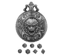 Generico Vintage Taschenuhr Vitrine - 5 Inches Legierung Display Box | Erosionsbeständig Klassisch Elegant - Schützt und Präsentiert Taschenuhren ideal für Sammler, Zuhause