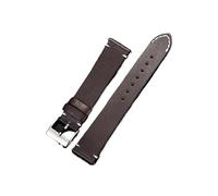 Generico Vintage Watch Strap 16mm 18mm 20mm 22mm 24mm Quick Release Cowhide Watchband Universal Watch Strap Accessories Bracelet(Dark Brown,20mm)