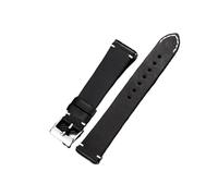 Generico Vintage Watch Strap 16mm 18mm 20mm 22mm 24mm Quick Release Cowhide Watchband Universal Watch Strap Accessories Bracelet(Schwarz,22mm)