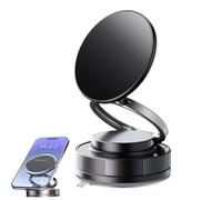Generico Vipbugo Phone Holder, Vipbu Phone Mount, 360° Adjustable Vacuum Magnetic Phone Holder for Car (Black)