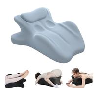Generico Vireon Sweet Spot Pillows, Vireon Sweet Spot Pillow - Designed Specifically for G, Butt Cushion for Couple, for Sitting and Lying, Better Posture & Comfort (Blue)