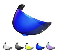 Generico Visiera compatibile casco HJC C10 E C71 pinlock ready hj-34p (Blu)
