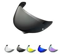 Generico Visiera compatibile casco HJC C10 E C71 pinlock ready hj-34p (Nero scuro)