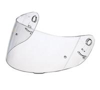 Generico Visiera compatibile Shoei X-SPIRIT 1 XR1000 RAID2 MULTITEC PINLOCK READY CX1V (no CX1) (Trasparente)