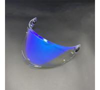 Generico Visiera del casco, Visiera for casco V28B for MT THUNDER 4 SV STINGER 2 Visiera for casco MT-V-28B Occhiali Schermo for occhiali Accessori for parti di casco(Revo Clear Blue)