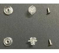 Generico Visiera di ricambio antivento FF906 for LS2 FF906 Advant Visera Ca-sco Moto UV Protective Lentes Sunscreen(FF906 Pin)