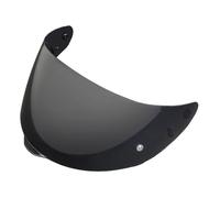 Generico Visiera for Ca-sco FF352 for LS2 FF352 FF802 ROOKIE FLASH Shield Lente di ricambio in policarbonato Rivestimento antiappannamento Protezione solare(Deep Black)