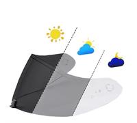 Generico Visiera for Ca-sco SCORPION Maxvision KDF-16-1 EXO-R1 Air Carbon Scorpion EXO-R520 EXO-1400 Visiera Lente Scudo Anti-UV(Photochromic visor)