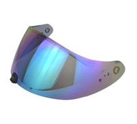 Generico Visiera for Ca-sco SCORPION Maxvision KDF-16-1 EXO-R1 Air Carbon Scorpion EXO-R520 EXO-1400 Visiera Lente Scudo Anti-UV(Rainbow)